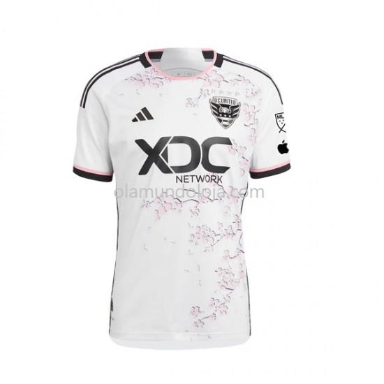 Camisola DC United Homem Equipamento Segundo 2023-2024 Manga Curta